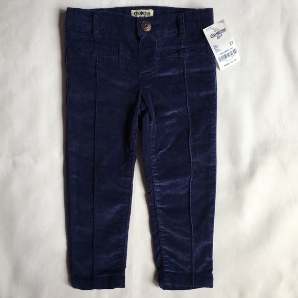 OshKosh B'gosh Other - Girls pants size 2T NWT blue corduroy skinny Osh K